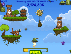 Jet Tank, Place Value Games Online for Kids